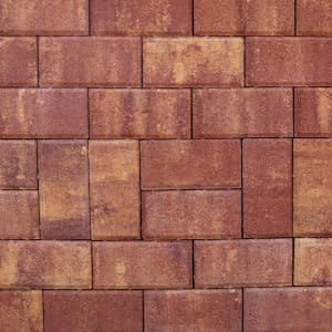 Брусчатка Квадриум Прямоугольник Color mix Светлый листопад 40